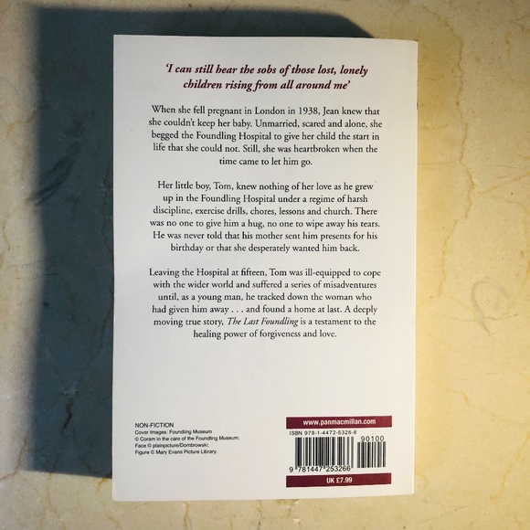 Book "The Last Foundling" True Story - Picture 2 of 5